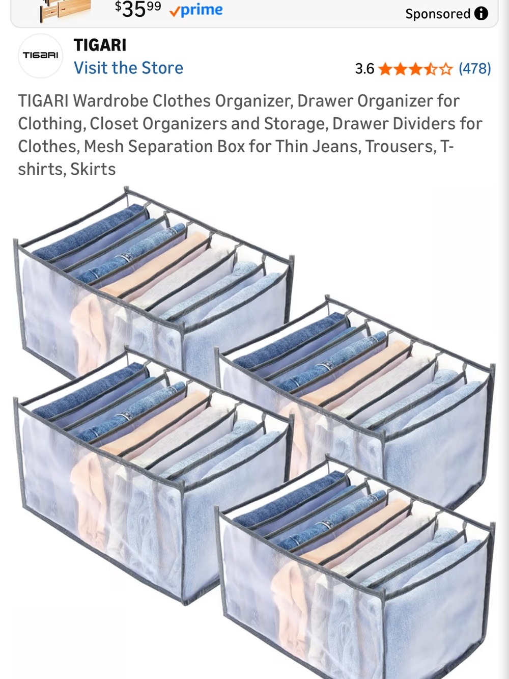 Storage space savers for drawers
